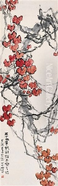 Untitled Oil Painting by Gao Jianfu
