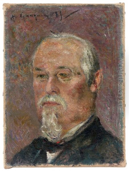 Portrait De Philibert Favre Oil Painting by Paul Gauguin
