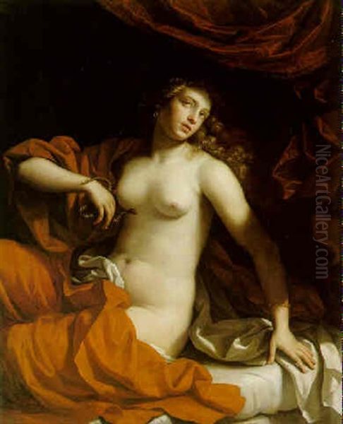 Cleopatra Oil Painting by Benedetto Gennari the Younger