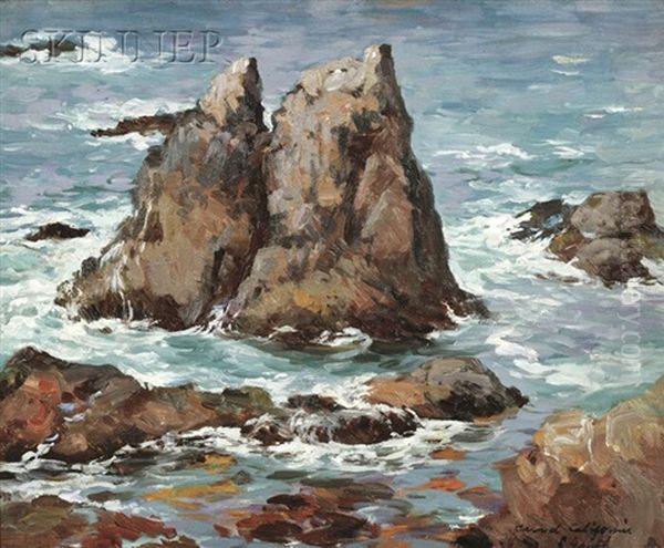 Carmel, California Oil Painting by Lillian Genth