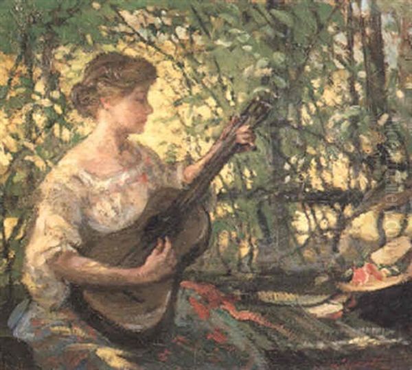 Summer Melody Oil Painting by Lillian Genth