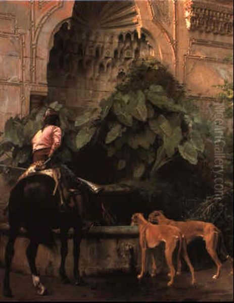 Le Retour De La Chasse Oil Painting by Jean-Leon Gerome