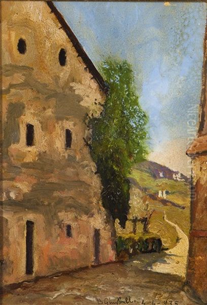 Case Oil Painting by Benedetto Ghivarello