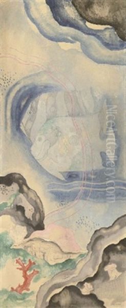 Underwater Oil Painting by Jaap Gidding