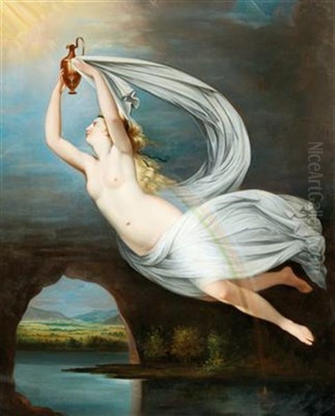 Aurora Oil Painting by Anne-Louis Girodet de Roucy-Triosson