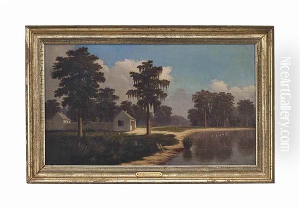 St. Tamany Parish Oil Painting by Charles Giroux