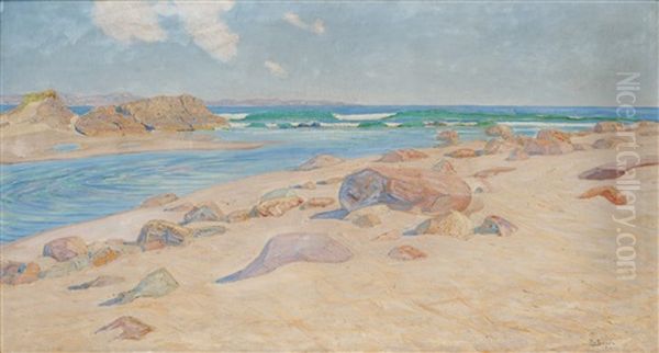 Fra Kvalbein, Jaeren Oil Painting by Per Gjemre