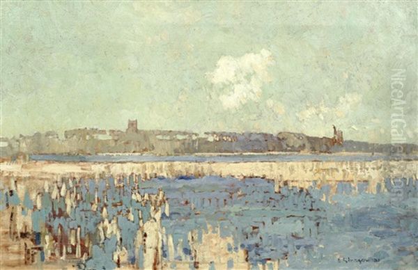 Landscape Oil Painting by Edwin Glasgow