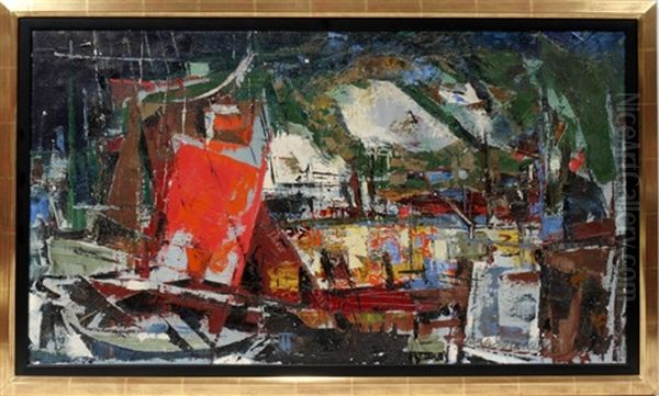 Number 18 Oil Painting by Juan Antonio Gonzales