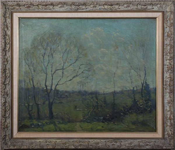 Spring Landscape Oil Painting by Arthur Clifton Goodwin