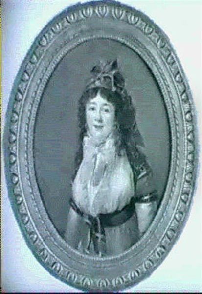 Damportratt Oil Painting by Francisco Goya
