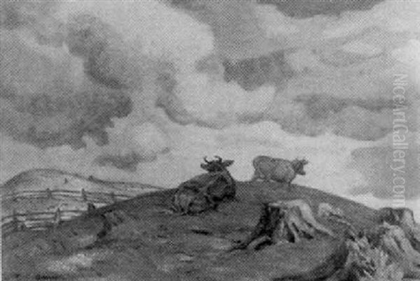 Before The Storm Oil Painting by Thomas Garland Greene