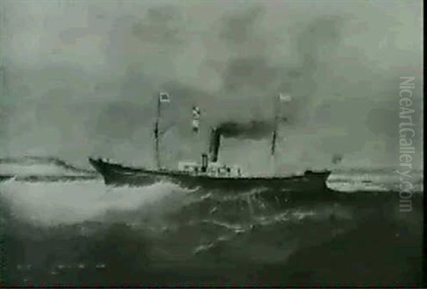 The S. S. Shakespeare Oil Painting by Parker (George Parker) Greenwood