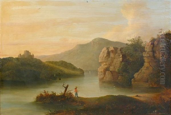 Untitled Oil Painting by Thomas Bailey Griffin