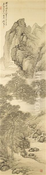 Landscape Oil Painting by  Gu Linshi