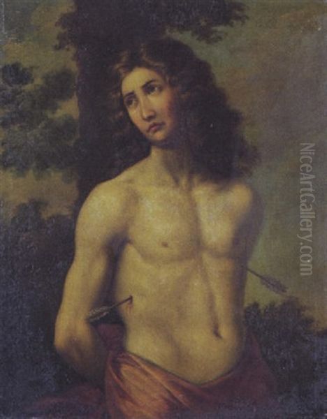 Der Hl. Sebastian Oil Painting by  Guercino