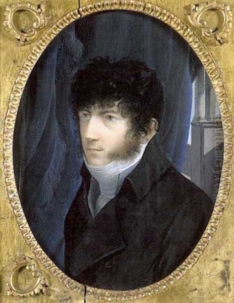 Jeune Homme Oil Painting by Jean Urbain Guerin