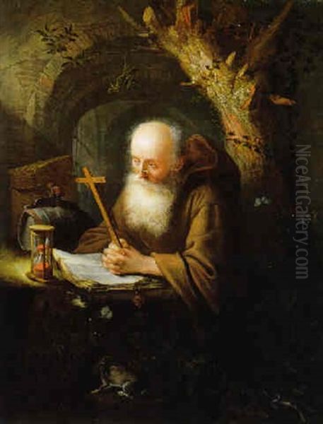 Bildnis Eines Einsiedlers Oil Painting by Peter Gysels