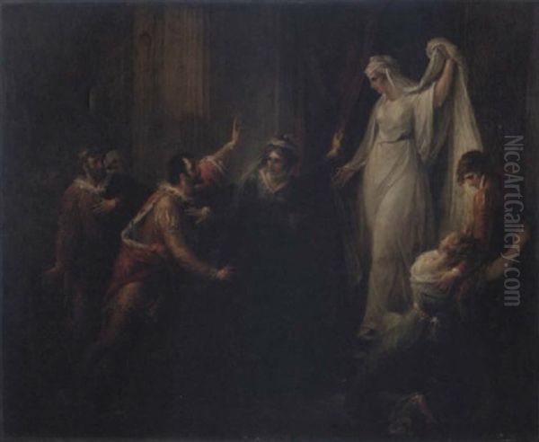 Winter's Tale (akt 5, Scen 3) Oil Painting by William Hamilton