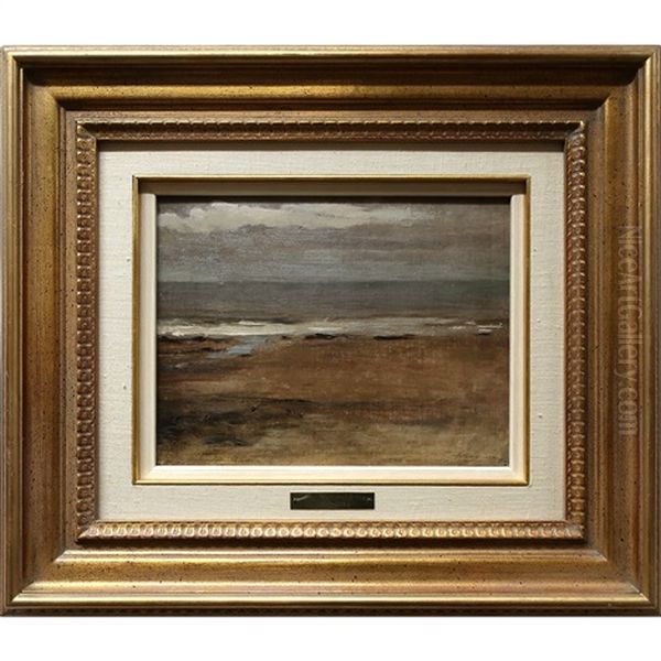 Seashore Oil Painting by John A. Hammond