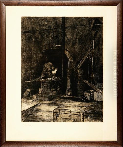 Senza Titolo Oil Painting by Guido Balsamo Stella
