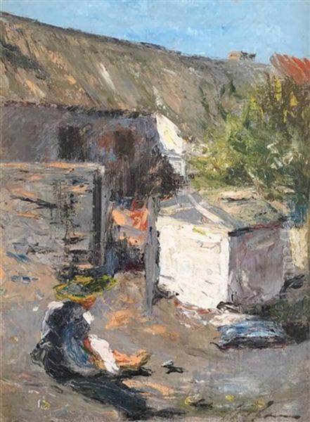 Afternoon Rest Oil Painting by Charles Hawthorne