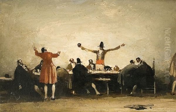 Die Feier Oil Painting by Walter Heimig