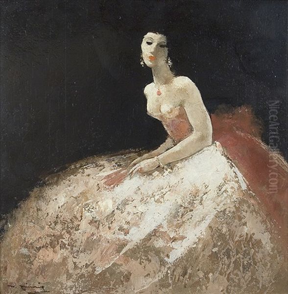 La Belle De Jour Oil Painting by Walter Heimig