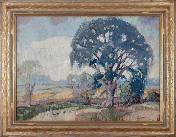 Spring Day Oil Painting by Knute Heldner