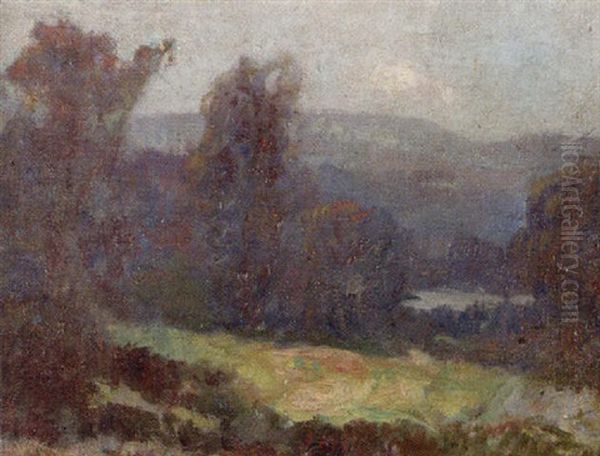 Landscape Oil Painting by Knute Heldner
