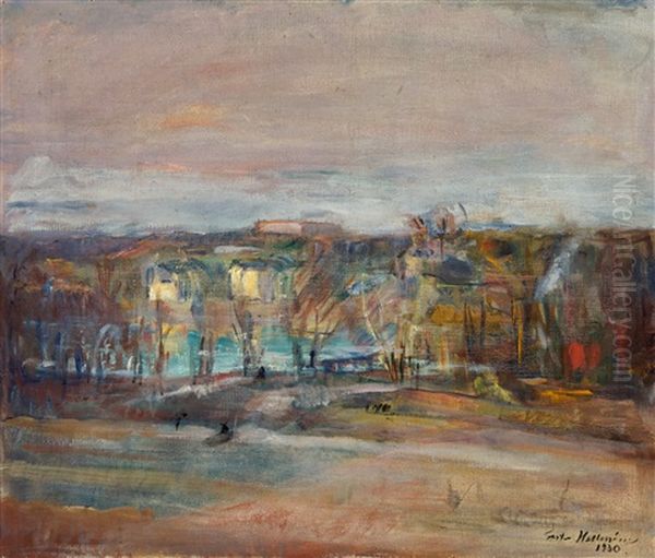 Toolo, Helsinki Oil Painting by Ester Helenius