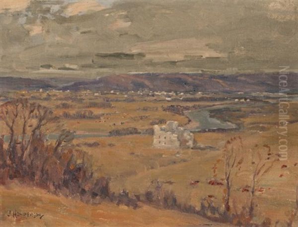 The Valley Stream Oil Painting by James Henderson