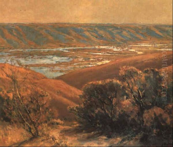 The Marsh Oil Painting by James Henderson