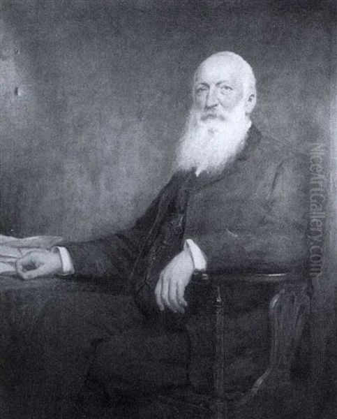 Portrait Of James Wyllie, Esq. Oil Painting by John Henderson