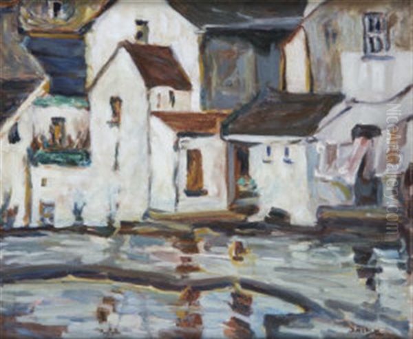 Ennistymon Oil Painting by Grace Henry