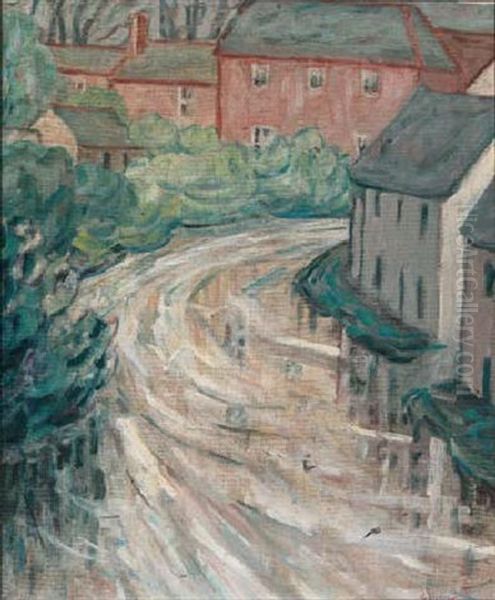 Floods In Ennis Oil Painting by Grace Henry