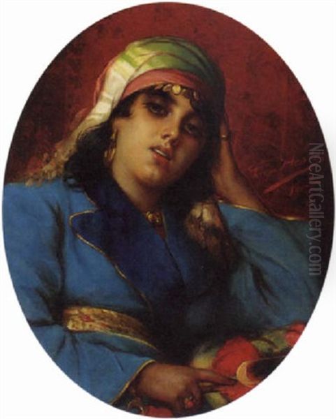 Daydream Oil Painting by Leon Herbo