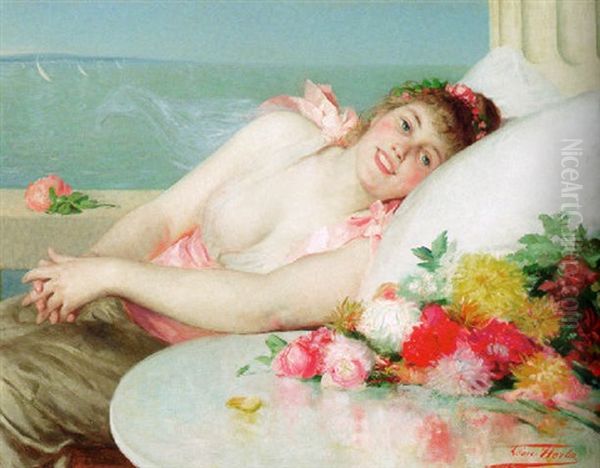 Dolce Far Niente Oil Painting by Leon Herbo