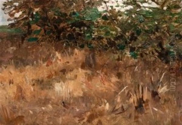 Im Gebusch Oil Painting by Thomas Ludwig Herbst