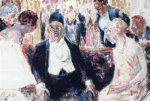 Le Grand Homme Oil Painting by Rene-Georges Hermann-Paul
