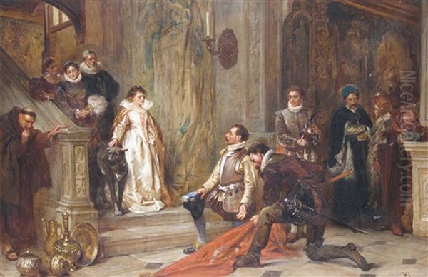 The Victors Of Lepanto Oil Painting by Robert Alexander Hillingford