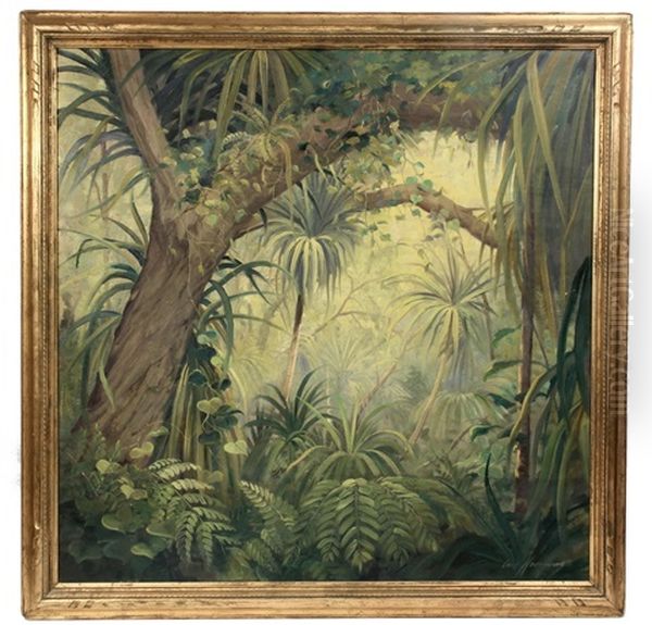 Spell Of The Jungle Oil Painting by Carl Hoerman