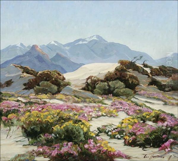 Desert Spring Song Oil Painting by Carl Hoerman