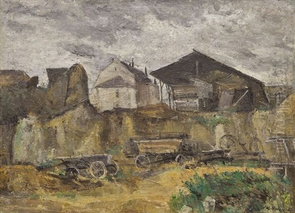 Na Statku Oil Painting by Karel Holan