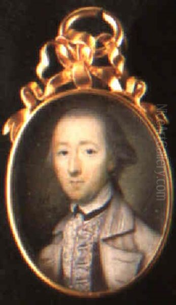 Portrait Of A Gentleman Oil Painting by Nathaniel Hone