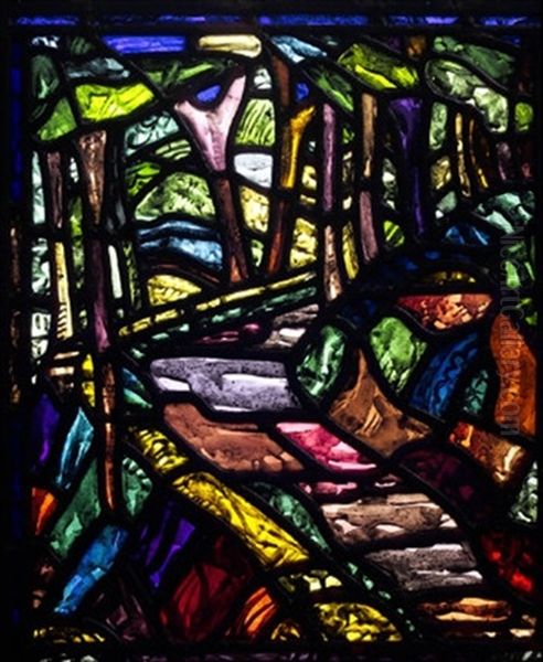 Avenue, St. Catherine's Park, Leixlip Oil Painting by Evie Sydney Hone