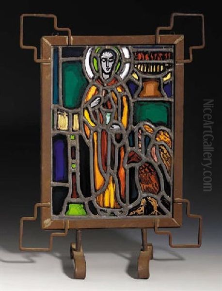 St. John Oil Painting by Evie Sydney Hone