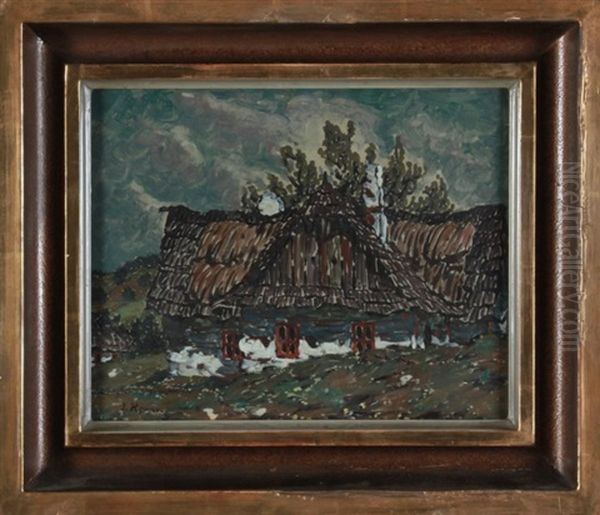 Chalupa Oil Painting by Jan Honsa