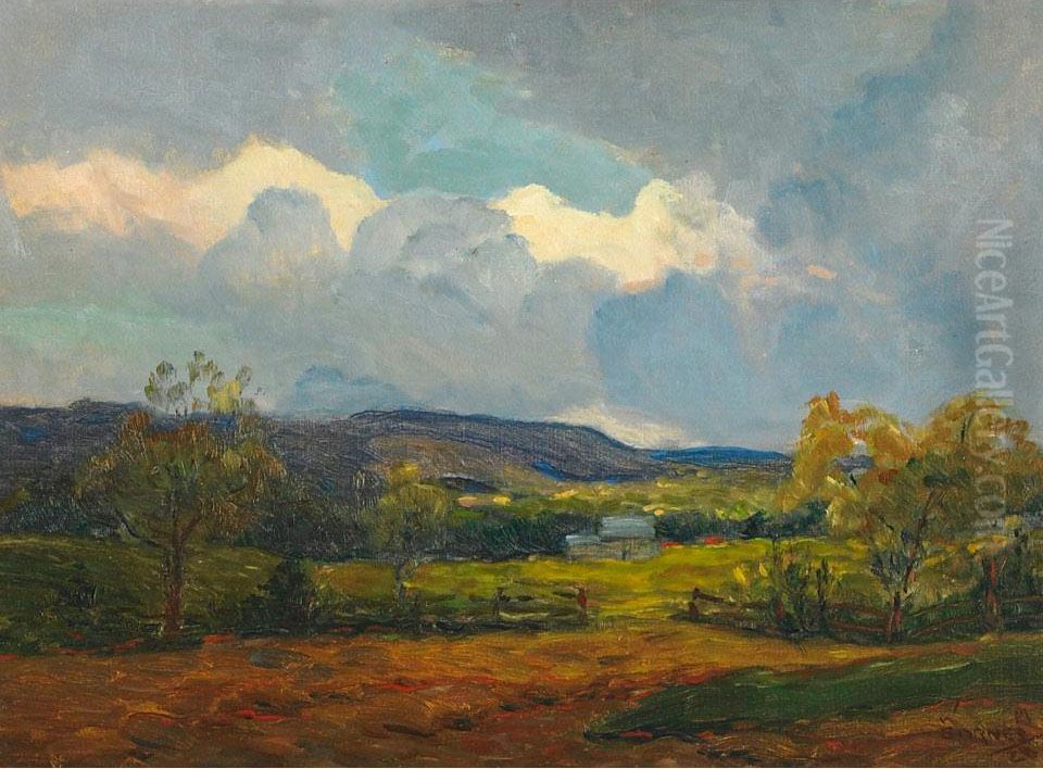 Sunshine And Shadow Oil Painting by Wilfred Molson Barnes