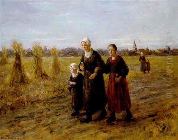 Homeward Bound Oil Painting by Bernard de Hoog